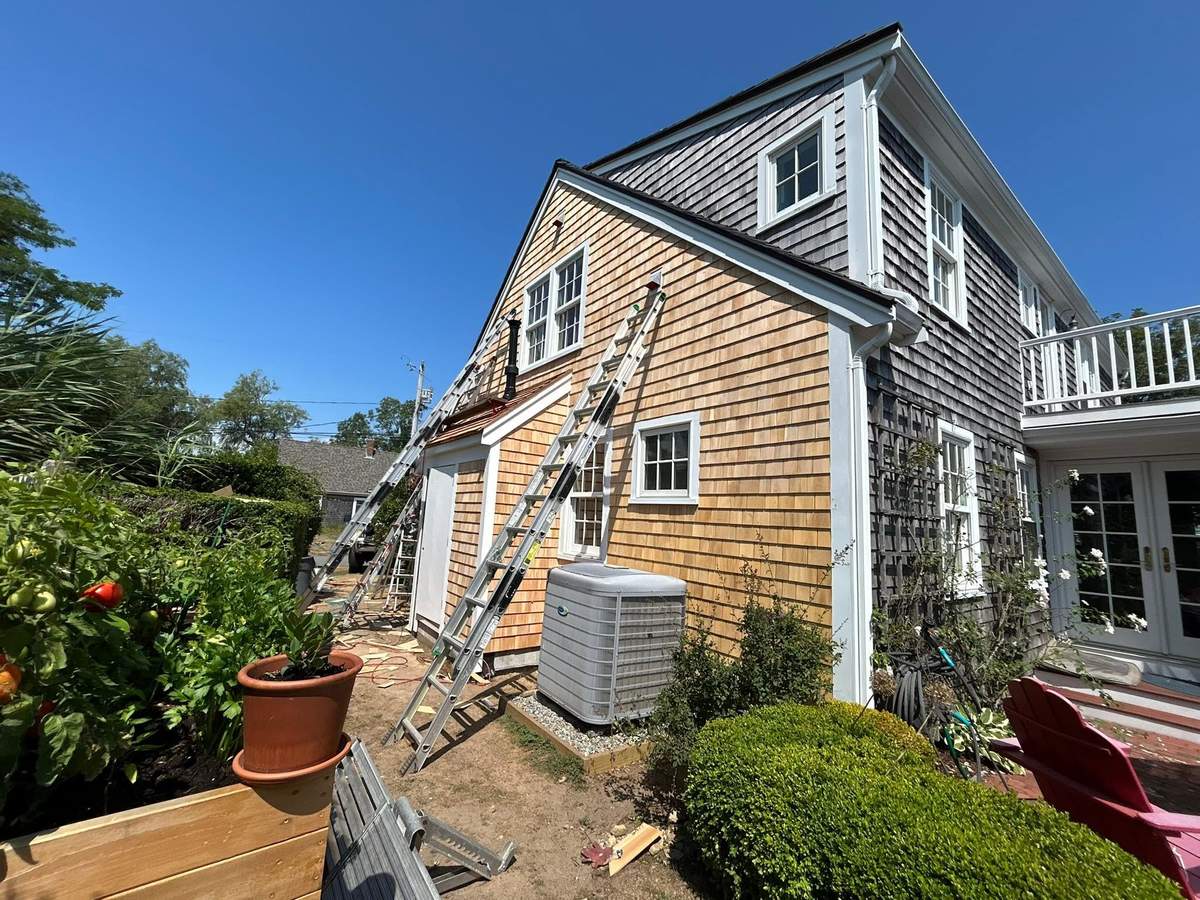 Recent CB Builders Corp. exterior project on the South Shore