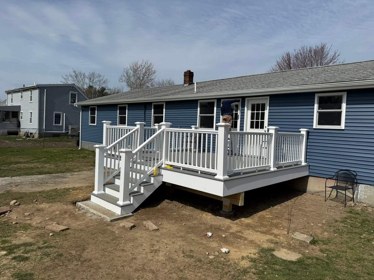 Recent CB Builders Corp. exterior project on the South Shore