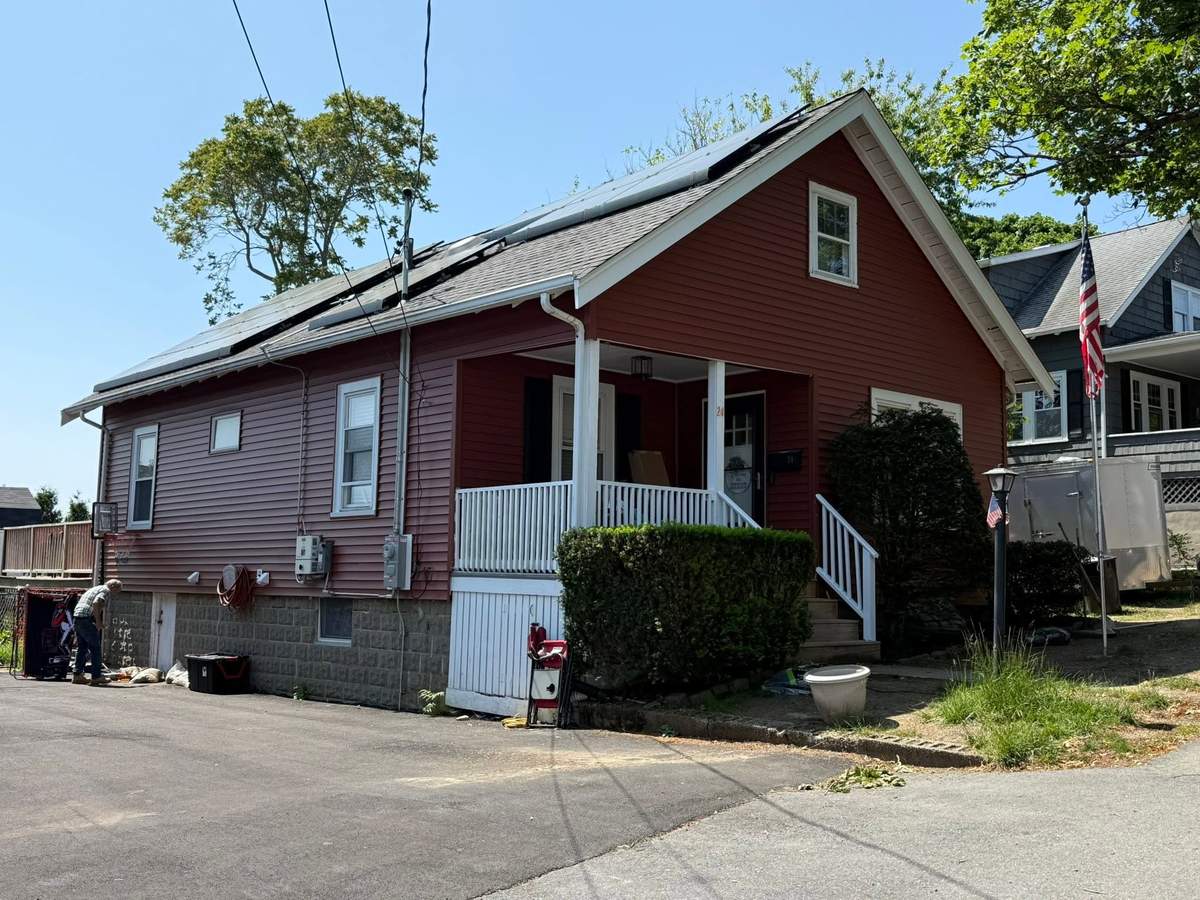 Recent CB Builders Corp. exterior project on the South Shore